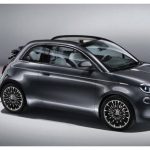 volledig elektrische Fiat 500e Cabrio